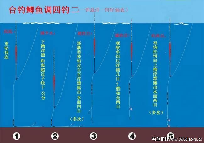 调漂过程全图解 - 淡水钓鱼 - 钓鱼心得网